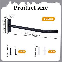 2 espositore da parete in ferro per palline sportive&nbsp;ODIS-WH0086-203
