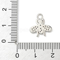 Pendenti in zirconi cubici trasparenti in micro pavè di ottone&nbsp;LS-KK-H528-05A-P