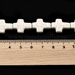 Natürliche Lavasteinperlenstränge&nbsp;G-L498-E01-01C