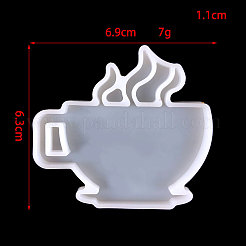 Tasse DIY Anhänger Silikonformen in Lebensmittelqualität&nbsp;LS-SIMO-PW0001-357