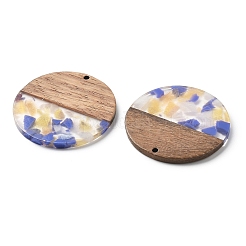 Pendentifs en résine et noyer&nbsp;FIND-R051-05C