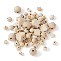 Unfertige Holzperlen&nbsp;WOOD-TA0002-14