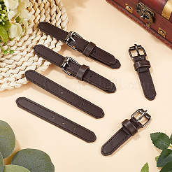 10 Set Knöpfe aus Kunstleder und Metalllegierung zur Taschenherstellung&nbsp;FIND-GF0009-64C