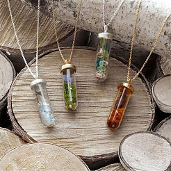 DIY Wunschflasche Anhänger Herstellung Kits&nbsp;DIY-CD0001-24