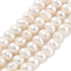 Brins de perles de culture d'eau douce naturelles&nbsp;PEAR-C003-28