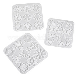 3 Stück 3 Stile DIY Anhänger Silikonformen&nbsp;SIMO-TA0001-14
