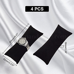 Présentoirs de bijoux d'oreiller de bracelet de velours&nbsp;BDIS-WH0008-09B