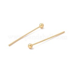 Sfera in ottone perni testa&nbsp;KK-WH0058-02A-G01