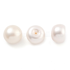 Perles de culture d'eau douce naturelles de Grade 6a&nbsp;PEAR-N018-6A-9510A
