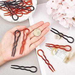 Kunststoff-Haargabel-Sets&nbsp;OHAR-NB0001-08