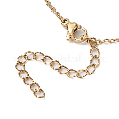 Colliers à chaîne en acier inoxydable 304&nbsp;NJEW-JN05045