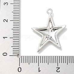 Porte micro ouvrent pendentifs zircone cubique en laiton de placage&nbsp;KK-L224-015P