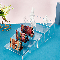 5 stücke 5 arten u-form acryl schuhe display stand risers&nbsp;ODIS-WR0001-01