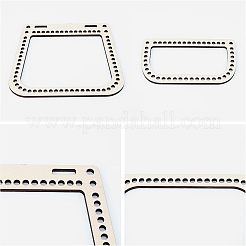 Fonds de panier en bois&nbsp;DIY-WH0184-21