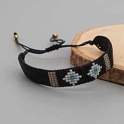 Miyuki Samen geflochtenes Perlenarmband&nbsp;BJEW-P269-37