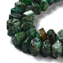 Natürliche afrikanische türkis (jasper) perlen stränge&nbsp;G-D091-A18