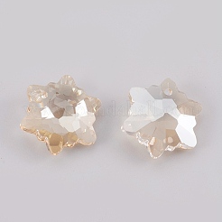 K9 vidrio Colgantes de rhinestone&nbsp;GLAA-F083-03C-04