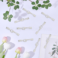24 clip in ottone con estremità a moschettone&nbsp;KK-CL0001-04