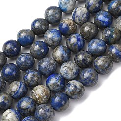 Natürlicher Lapislazuli Perlenstränge&nbsp;G-A163-07-10mm