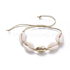 Ensembles de bracelets de perles tressées avec cordon de coton ciré ajustable&nbsp;BJEW-JB05121