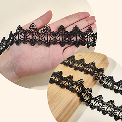 Polyester-Spitzenband mit Blumenmuster&nbsp;OCOR-GF0006-42B