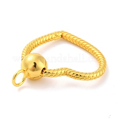Pendenti in ottone apribili a forma di catena serpente&nbsp;KK-I685-01G