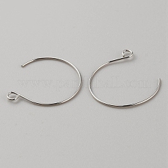 Crochets d'oreille en laiton&nbsp;KK-WH0044-141B-P