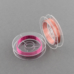 Diy schmuckzubehör bördeldraht runder kupferhandwerksdraht&nbsp;CWIR-S001-0.3mm