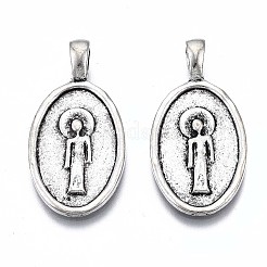 Pendentifs en alliage de style tibétain&nbsp;PALLOY-Q441-048-RS
