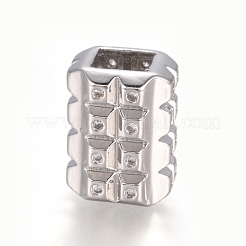 Perles de zircone cubique micro pave en Laiton&nbsp;ZIRC-G162-09P