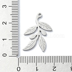 Anlaufgeschützte Anhänger aus 304er Edelstahl&nbsp;STAS-C097-40P