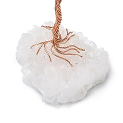 Copeaux de quartz fraise naturels&nbsp;DJEW-P022-01B-07