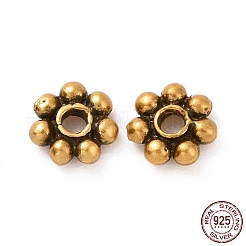 925 tapa de cuentas de plata esterlina&nbsp;STER-D036-20AG-01