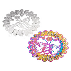 2 Stück 2 Farben 201 Edelstahl Verbinder Charms/Verbinder&nbsp;STAS-TA0005-66