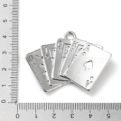 Pendentifs d'émail en alliage&nbsp;ENAM-S020-02