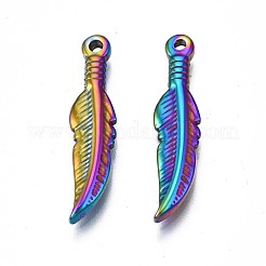 Pendentifs en acier inoxydable 304 avec placage ionique (IP)&nbsp;STAS-N098-024