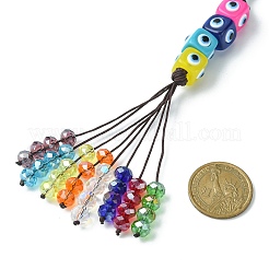 Décorations de pendentif en perles de verre&nbsp;HJEW-JM01124