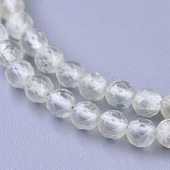 Natürlichen Prehnit Perlenketten&nbsp;NJEW-K114-B-A12