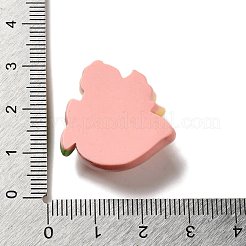 Cabochons décodés en résine opaque thème canard animal&nbsp;CRES-B020-01D