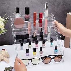 Organizer per smalto acrilico trasparente a 6 livello&nbsp;ODIS-WH0329-42A