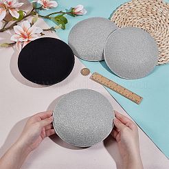 Base de sombrero fascinador redondo de tela eva para la magia de la sombrerería&nbsp;FIND-WH0152-947C