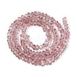 Chapelets de perles en verre transparente  &nbsp;GLAA-N018-4mm-25