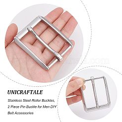 Rollschnallen aus Edelstahl&nbsp;FIND-WH0110-169