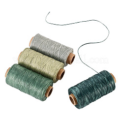 4 rotoli 4 colori cordino in poliestere cerato&nbsp;YC-TA0001-29B