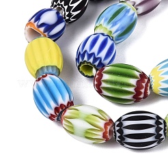 Handgefertigte Millefiori-Glasperlen&nbsp;LA-N002-05