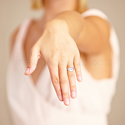 150 Stück verstellbare Fingerringkomponenten aus Legierung&nbsp;FIND-UN0001-87