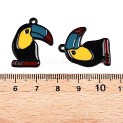 Lackiert Legierung Emaille Anhänger&nbsp;ENAM-T020-25-RS