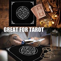 1 mantel cuadrado de terciopelo para tarot para adivinación.&nbsp;AJEW-CN0001-60B