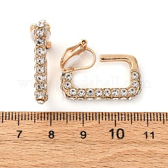 Boucles d'oreilles à clip en alliage de silicone&nbsp;EJEW-Z120-02G-03