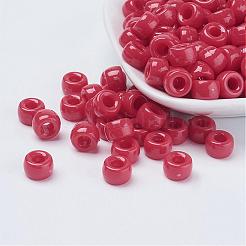 Opake Acryl european Perlen mit großer Loch&nbsp;PL338-5